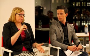 Speaking at the OPAM panel at Buzzfeed